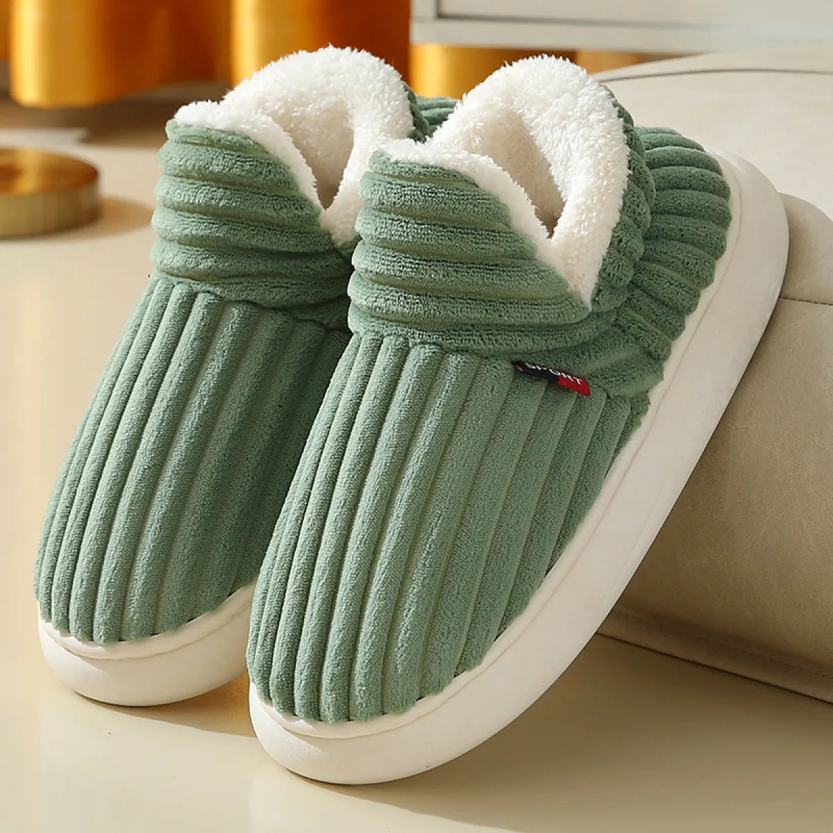 Unisex Warm Fur Slippers