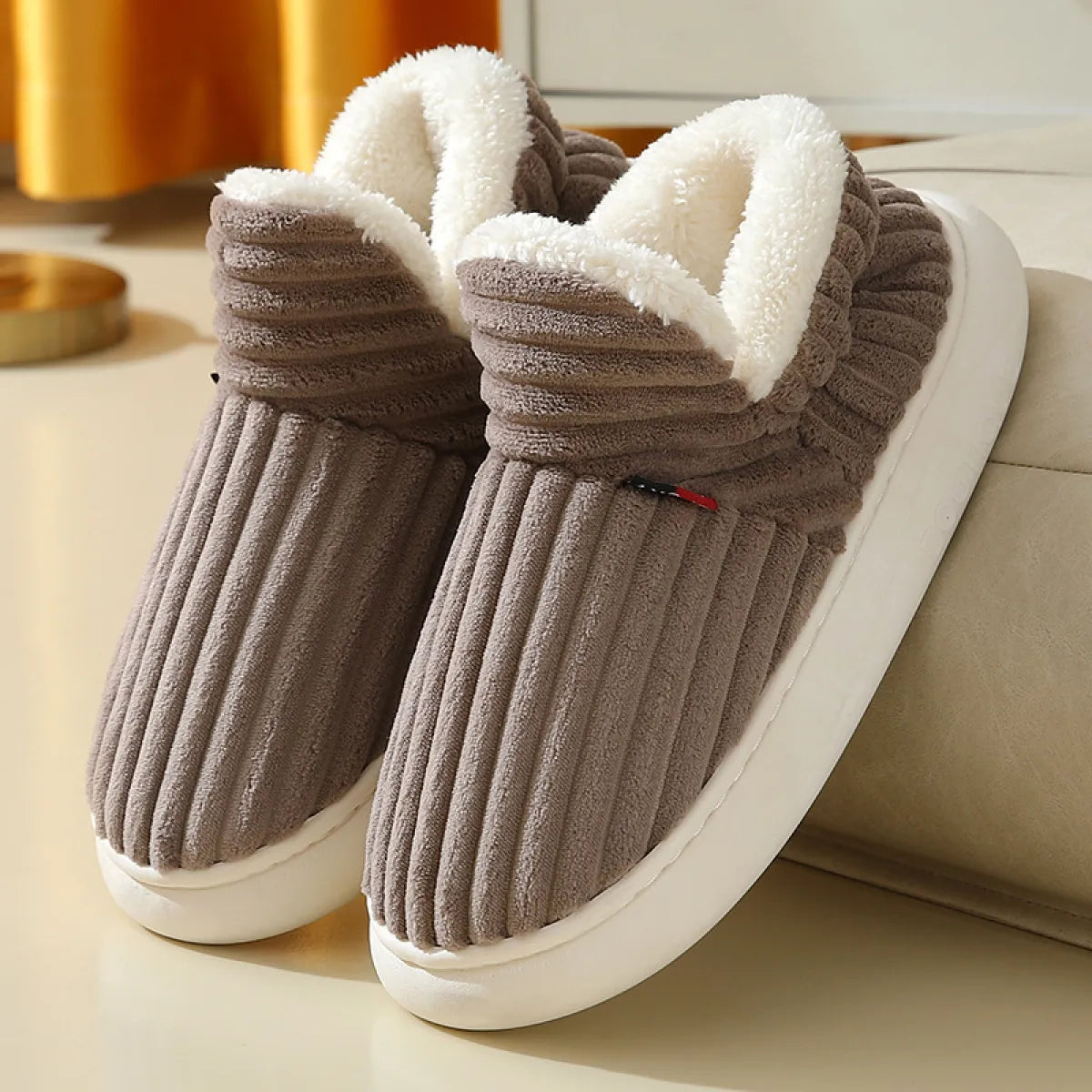 Unisex Warm Fur Slippers