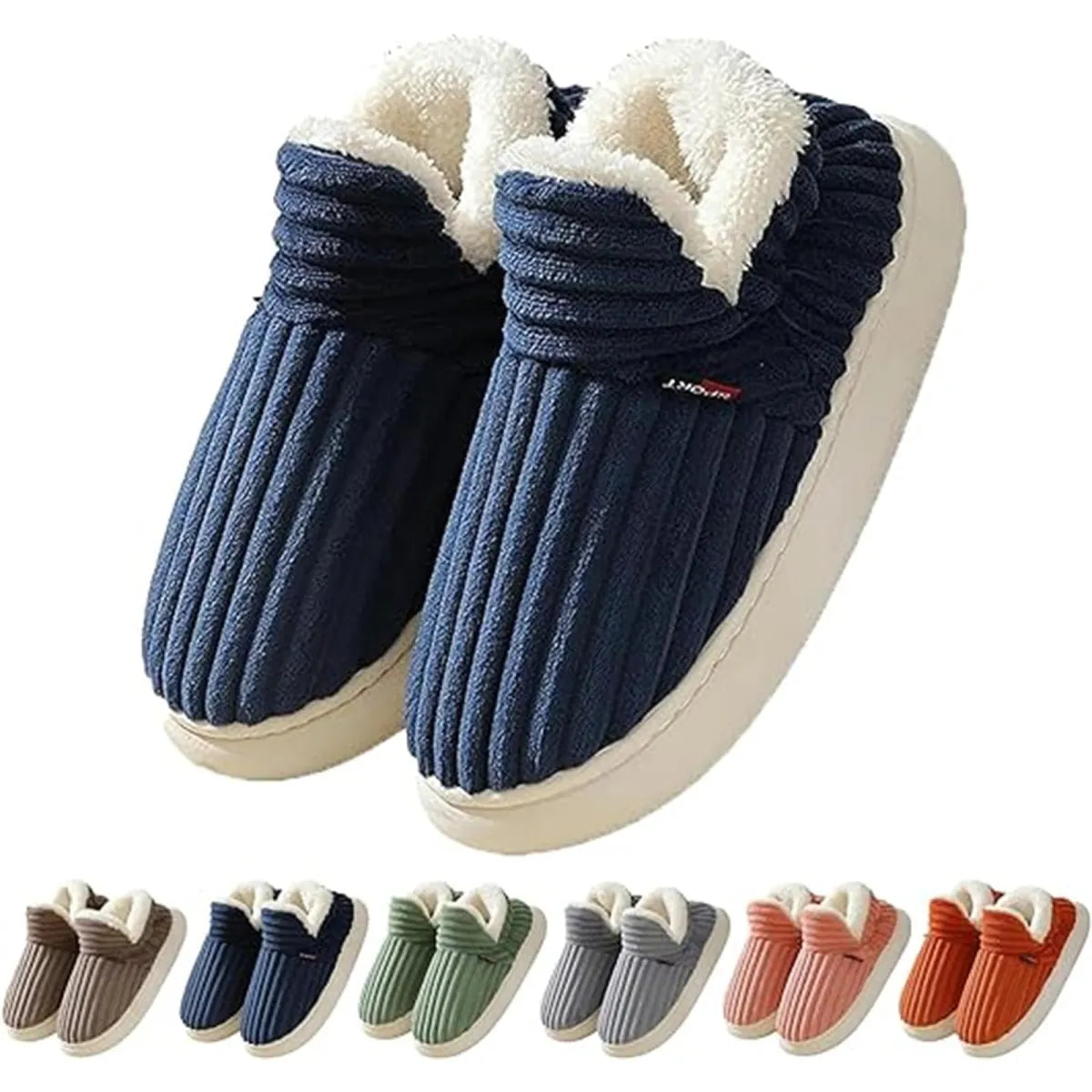 Unisex Warm Fur Slippers